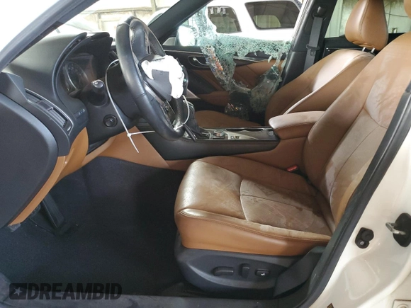 2021 Infiniti Q50 Signature Edition with VIN JN1EV7CP5MM705970, listed as a Copart auction lot 87705365 with Not provided miles and Salvage title. Bid and sale history available at DreamBid. Image 7.
