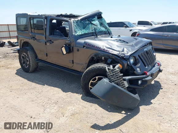 2016 Jeep Wrangler Unlimited Rubicon with VIN 1C4BJWFG7GL274673, listed as a IAAI auction lot 42532134 with 166,661 mi miles and . Bid and sale history available at DreamBid. Image 1.