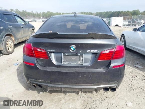 2013 BMW 5 Series 550i xDrive with VIN WBAFU9C50DDY70918, listed as a IAAI auction lot 41501293 with 77,675 mi miles and . Bid and sale history available at carsss.com. Image 17.