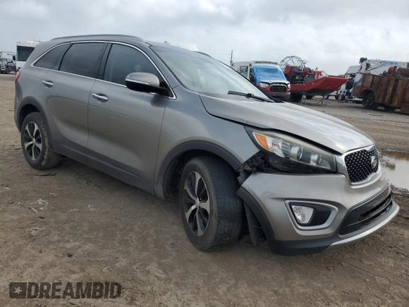 2017 Kia Sorento EX V6 with VIN 5XYPH4A55HG319344, listed as a Copart auction lot 51506115 with 102,173 mi miles and Salvage Title. Bid and sale history available at carsss.com. Image 4.