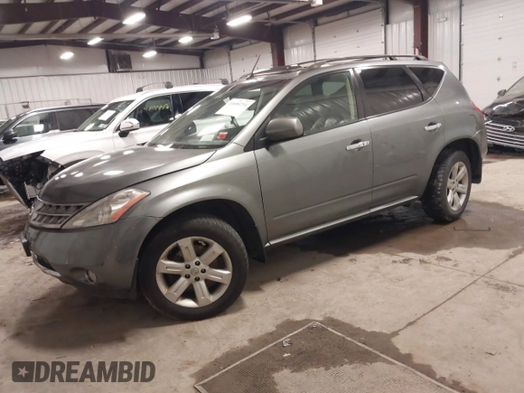 2006 Nissan Murano SL z VIN JN8AZ08W96W534210, wystawiony jako IAAI lot #40680294 z przebiegiem 179 794 mil mil oraz . Historia ofert i sprzedaży dostępna na DreamBid. Obrazek 2.