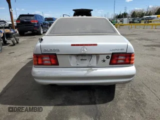 1999 Mercedes-Benz SL 500 z VIN WDBFA68F3XF178333, wystawiony jako Copart lot #49852355 z przebiegiem 177 939 mil mil oraz Szkoda całkowita • Salvage title. Historia ofert i sprzedaży dostępna na DreamBid. Obrazek 6.