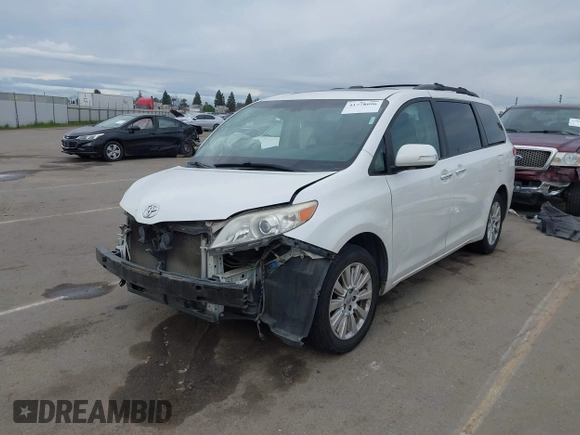 2014 Toyota Sienna Ltd with VIN 5TDDK3DC0ES090319, listed as a IAAI auction lot 41778096 with 171,953 mi miles. Bid and sale history available at carsss.com. Image 18.