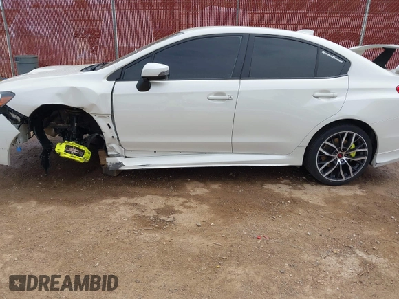 2021 Subaru WRX STI with VIN JF1VA2E65M9806189, listed as a IAAI auction lot 41876504 with 56,666 mi miles and . Bid and sale history available at DreamBid. Image 14.
