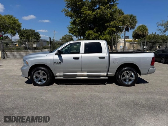 2017 Ram 1500 Tradesman with VIN 1C6RR7KG2HS732427, listed as a Copart auction lot 47823675 with 105,715 mi miles and Salvage title. Bid and sale history available at DreamBid. Image 12.