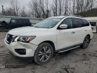 2020 Nissan Pathfinder SL with VIN 5N1DR2CM8LC623754, listed as a Copart auction lot 84386724 with 91,276 mi miles and Salvage title. Bid and sale history available at DreamBid. Image 1.