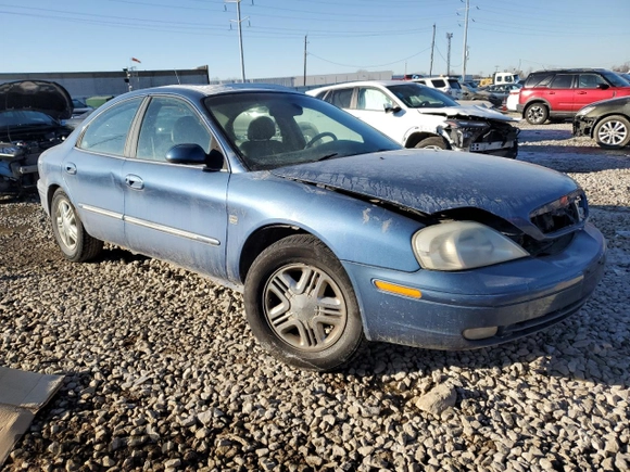 2002 Mercury Sable LS with VIN 1MEHM55S72A619110, listed as a Copart auction lot 42084455 with Not Provided miles and Salvage Title. Bid and sale history available at DreamBid. Image 4.