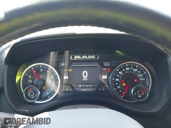 2019 Ram 1500 Big Horn с VIN 1C6SRFFT3KN532889, выставлен на аукционе IAAI как лот 41999835 с пробегом 82 877 миль миль и . История ставок и продаж доступна на DreamBid. Изображение 7.