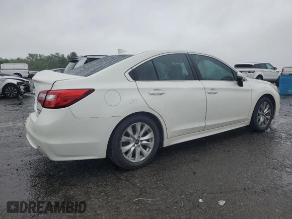 2016 Subaru Legacy Premium with VIN 4S3BNAF63G3057829, listed as a Copart auction lot 61164595 with 191,889 mi miles and Salvage title. Bid and sale history available at DreamBid. Image 3.
