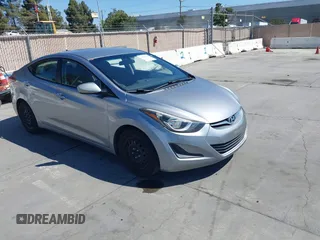 2016 Hyundai Elantra SE with VIN 5NPDH4AE2GH708646, listed as a IAAI auction lot 42543326 with 109,490 mi miles and . Bid and sale history available at DreamBid. Image 1.