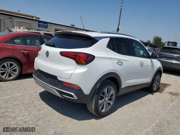 2020 Buick Encore GX Select with VIN KL4MMDS25LB087781, listed as a Copart auction lot 58676194 with 41,174 mi miles and Salvage Title. Bid and sale history available at carsss.com. Image 3.