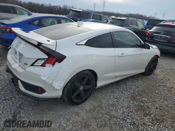 2017 Honda Civic Si with VIN 2HGFC3A50HH753243, listed as a Copart auction lot 88440335 with 82,181 mi miles and Salvage Title. Bid and sale history available at DreamBid. Image 3.