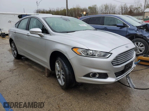 2015 Ford Fusion Titanium with VIN 3FA6P0D94FR158242, listed as a Copart auction lot 52096495 with 98,054 mi miles and Salvage Title. Bid and sale history available at carsss.com. Image 4.