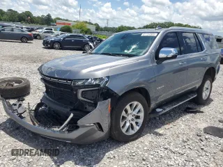 2021 Chevrolet Tahoe Premier с VIN 1GNSCSKD2MR255219, выставлен на аукционе Copart как лот 61154905 с пробегом 125 282 миль миль и Списание • Salvage title. История ставок и продаж доступна на DreamBid. Изображение 1.