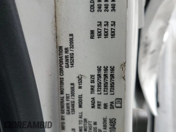 2007 Hummer H3 SUV with VIN 5GTDN13E778210485, listed as a Copart auction lot 82046274 with 119,824 mi miles and Salvage Title. Bid and sale history available at DreamBid. Image 13.