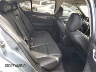 2016 Infiniti Q50 Premium with VIN JN1CV7AR7GM251091, listed as a Copart auction lot 49963495 with 77,833 mi miles and Salvage Title. Bid and sale history available at DreamBid. Image 10.