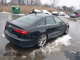 2016 Audi S6 Premium Plus with VIN WAUF2AFC0GN119771, listed as a IAAI auction lot 41541962 with 53,409 mi miles. Bid and sale history available at carsss.com. Image 4.