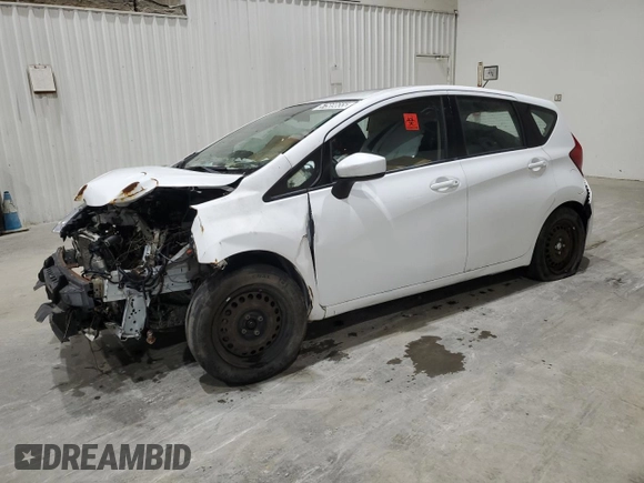 2017 Nissan Note S Plus with VIN 3N1CE2CP6HL358000, listed as a Copart auction lot 57569655 with Not provided miles and Clean title. Bid and sale history available at DreamBid. Image 1.