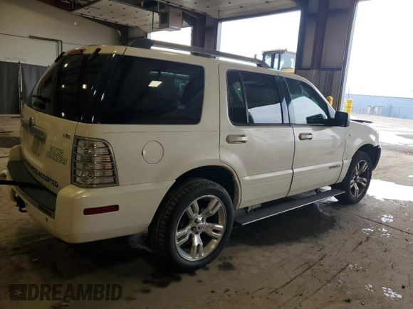 2008 Mercury Mountaineer Premier with VIN 4M2EU48878UJ15494, listed as a Copart auction lot 49576755 with 134,294 mi miles and Salvage Title. Bid and sale history available at carsss.com. Image 3.