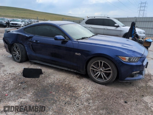 2015 Ford Mustang GT with VIN 1FA6P8CF5F5368602, listed as a Copart auction lot 54572835 with 78,790 mi miles and Salvage Title. Bid and sale history available at carsss.com. Image 4.