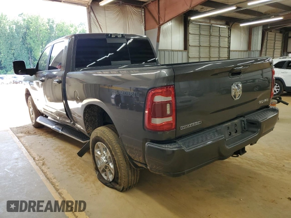 2024 Ram 2500 Big Horn с VIN 3C6UR5DL5RG111359, выставлен на аукционе Copart как лот 58118935 с пробегом 29 259 миль миль и Списание • Salvage title. История ставок и продаж доступна на DreamBid. Изображение 2.