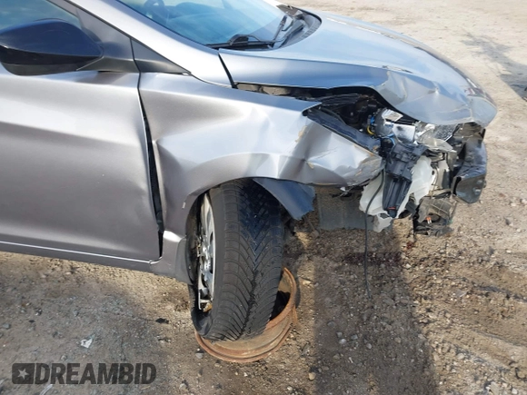 2012 Hyundai Elantra Limited with VIN KMHDH4AE9CU433241, listed as a IAAI auction lot 41834749 with 223,033 mi miles. Bid and sale history available at carsss.com. Image 18.