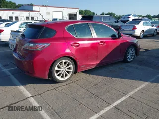 2011 Lexus CT 200h with VIN JTHKD5BH1B2032281, listed as a IAAI auction lot 42631957 with 180,551 mi miles and . Bid and sale history available at DreamBid. Image 4.