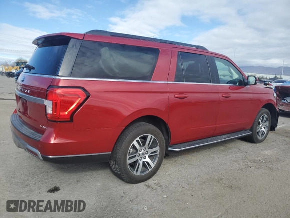 2022 Ford Expedition Max XLT with VIN 1FMJK1HTXNEA37002, listed as a Copart auction lot 49003075 with 20,773 mi miles and Salvage title. Bid and sale history available at DreamBid. Image 3.