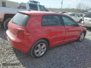 2017 Volkswagen Golf S with VIN 3VW217AU5HM047756, listed as a Copart auction lot 46928065 with 73,689 mi miles and Salvage Title. Bid and sale history available at carsss.com. Image 3.