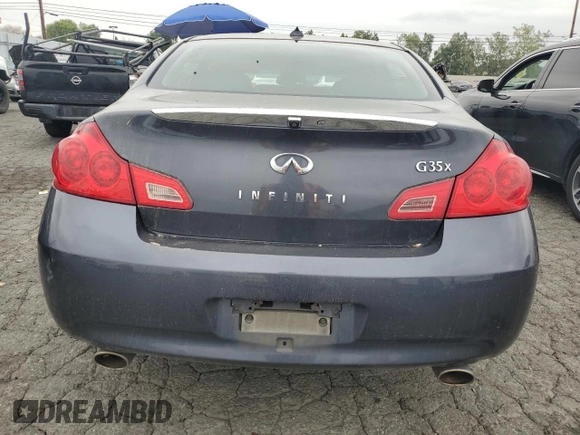 2008 Infiniti G35 Sedan x with VIN JNKBV61FX8M254690, listed as a Copart auction lot 53747235 with 203,593 mi miles and Salvage Title. Bid and sale history available at carsss.com. Image 6.