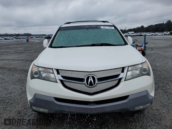 2009 Acura MDX Tech Pkg with VIN 2HNYD28679H530626, listed as a Copart auction lot 46211645 with 169,689 mi miles and Salvage Title. Bid and sale history available at carsss.com. Image 5.