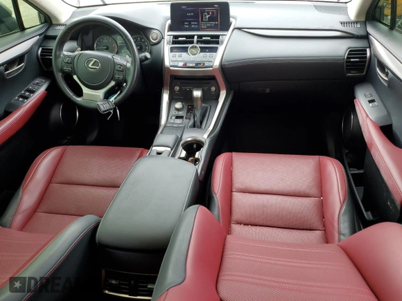 2021 Lexus NX 300 z VIN JTJDARBZ1M5034193, wystawiony jako Copart lot #59734795 z przebiegiem 56 958 mil mil oraz Szkoda całkowita • Salvage title. Historia ofert i sprzedaży dostępna na DreamBid. Obrazek 8.