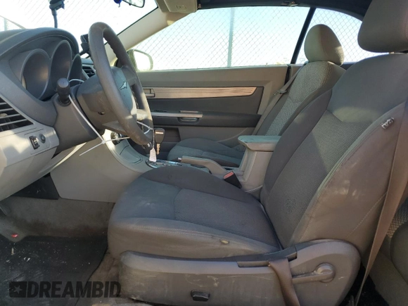 2008 Chrysler Sebring LX with VIN 1C3LC45K58N224356, listed as a Copart auction lot 80444174 with 165,844 mi miles and Salvage Title. Bid and sale history available at carsss.com. Image 7.
