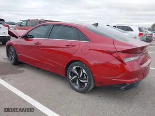 2021 Hyundai Elantra SEL with VIN KMHLN4AG2MU179394, listed as a IAAI auction lot 40919517 with 110,330 mi miles. Bid and sale history available at carsss.com. Image 3.