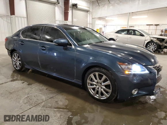 2013 Lexus GS 350 with VIN JTHBE1BL3D5002775, listed as a Copart auction lot 46820945 with 184,822 mi miles and Salvage Title. Bid and sale history available at DreamBid. Image 4.
