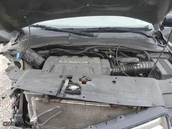 2006 Honda Pilot EX-L with RES with VIN 2HKYF18676H510373, listed as a Copart auction lot 52396205 with 0 mi miles and Salvage Title. Bid and sale history available at carsss.com. Image 12.