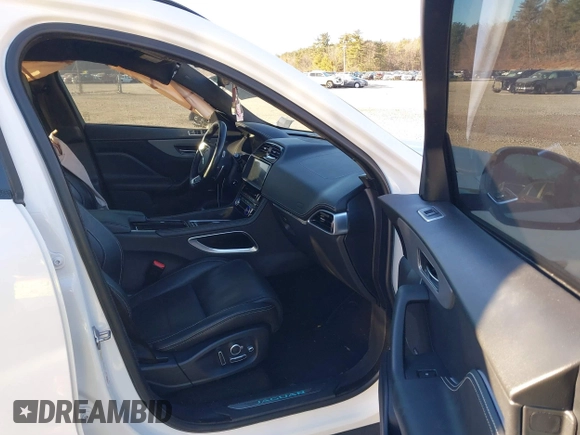 2019 Jaguar F-Pace S with VIN SADCM2FV9KA602624, listed as a IAAI auction lot 41281486 with 78,966 mi miles and . Bid and sale history available at DreamBid. Image 5.