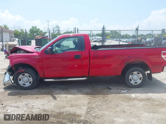 2009 Ford F-150 XL with VIN 1FTRF12WX9KB25425, listed as a IAAI auction lot 42597123 with 109,060 mi miles and . Bid and sale history available at DreamBid. Image 14.