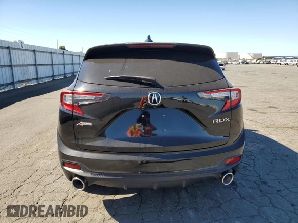2020 Acura RDX w/A-Spec Pkg with VIN 5J8TC1H67LL000651, listed as a Copart auction lot 75904824 with 53,986 mi miles and Clean title. Bid and sale history available at DreamBid. Image 6.