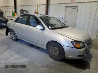 2009 Kia Spectra EX with VIN KNAFE221295652113, listed as a Copart auction lot 47983865 with 173,835 mi miles and Non Repairable. Bid and sale history available at carsss.com. Image 4.