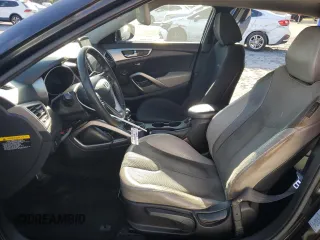 2012 Hyundai Veloster w/Gray Int с VIN KMHTC6AD6CU069051, выставлен на аукционе Copart как лот 57573825 с пробегом 19 222 миль миль и Списание • Salvage title. История ставок и продаж доступна на DreamBid. Изображение 7.