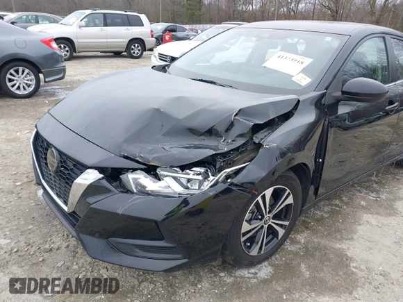 2021 Nissan Sentra SV with VIN 3N1AB8CV1MY292566, listed as a IAAI auction lot 41373918 with 68,062 mi miles and . Bid and sale history available at DreamBid. Image 6.