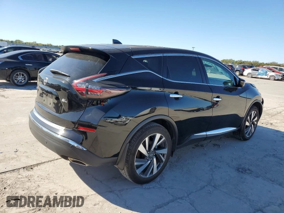 2024 Nissan Murano SL z VIN 5N1AZ2CJ0RC113044, wystawiony jako Copart lot #80896484 z przebiegiem 14 502 mil mil oraz Szkoda całkowita • Salvage title. Historia ofert i sprzedaży dostępna na DreamBid. Obrazek 3.