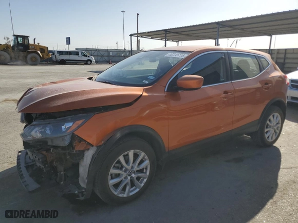 2021 Nissan Rogue Sport S with VIN JN1BJ1AVXMW304352, listed as a Copart auction lot 48730715 with 56,354 mi miles and Salvage Title. Bid and sale history available at carsss.com. Image 1.