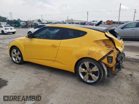 2016 Hyundai Veloster z VIN KMHTC6AD8GU278670, wystawiony jako Copart lot #57315695 z przebiegiem 89 496 mil mil oraz Szkoda całkowita • Salvage title. Historia ofert i sprzedaży dostępna na DreamBid. Obrazek 2.