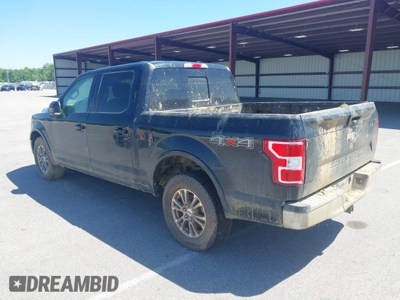 2018 Ford F-150 XL with VIN 1FTEW1E51JFB88718, listed as a IAAI auction lot 42191689 with Not provided miles and . Bid and sale history available at DreamBid. Image 3.