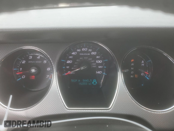 2011 Ford Taurus SHO with VIN 1FAHP2KT7BG185102, listed as a Copart auction lot 49904285 with 192,553 mi miles and Salvage Title. Bid and sale history available at DreamBid. Image 9.