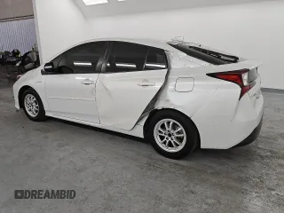 2021 Toyota Prius L Eco with VIN JTDKAMFU3M3141253, listed as a Copart auction lot 45244345 with 183,396 mi miles and Clean Title. Bid and sale history available at DreamBid. Image 2.