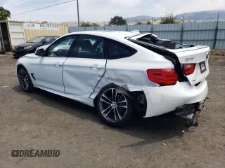 2016 BMW 3 Series GT 328i xDrive with VIN WBA8Z5C5XGGS37915, listed as a Copart auction lot 57220013 with Not Provided miles. Bid and sale history available at carsss.com. Image 2.