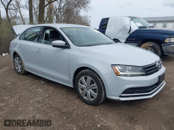 2017 Volkswagen Jetta S с VIN 3VW2B7AJ3HM384428, выставлен на аукционе IAAI как лот 41942676 с пробегом 57 167 миль миль и . История ставок и продаж доступна на DreamBid. Изображение 1.